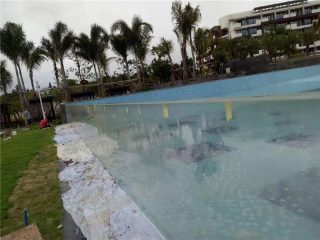 prilagođeni rezovi na otvorenom, akrilni bazeni za plivanje